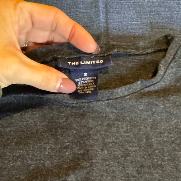 The Limited Charcoal Long Sleeve Shirt - Picture 2 of 2